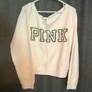 Large Victoria Secret sweatshirt. Worn once